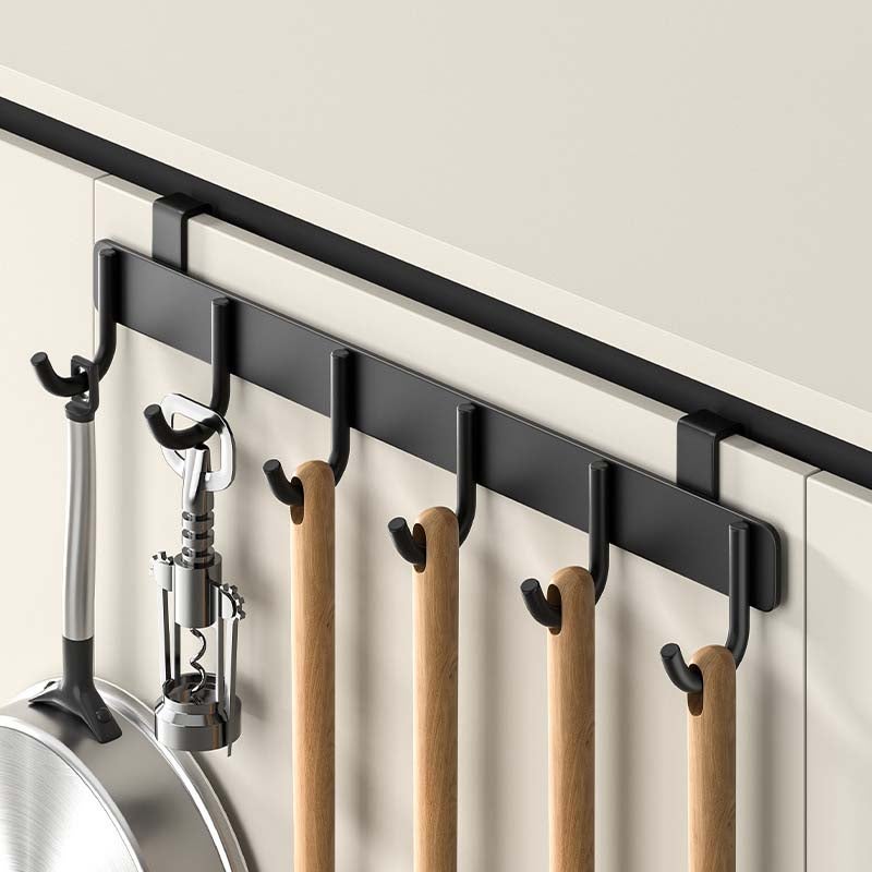 szt Haczyków do szafki kuchennej ze stali nierdzewnej bez wiercenia solidne haczyki na ręczniki przechowywanie w łazience łyżek przyborów kuchennych