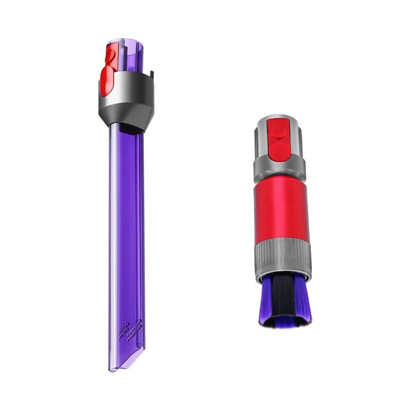 Zamiennik szczotki do kurzu bez smug i ssawki szczelinowej z oświetleniem LED do odkurzaczy Dyson V7 V8 V10 V11 V15