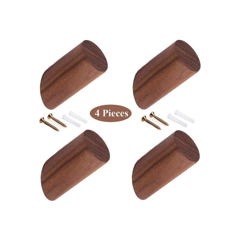 Zestaw 4 samoprzylepnych haczyków na ręczniki, haczyki ścienne, wieszaki ze stali nierdzewnej, bez wiercenia.