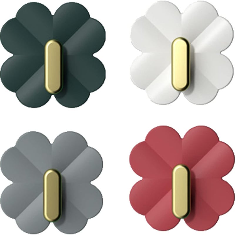 Samoprzylepny haczyk ścienny bez uszkodzeń: wytrzymały, wielofunkcyjny – do ręczników, torebek i dekoracyjnego uchwytu na portfel