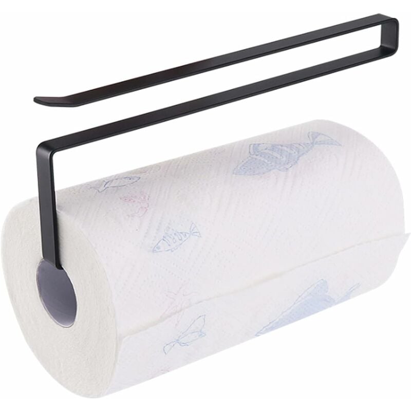 Stojak na rolkę kuchenną o długości 26 cm, uchwyt na ręczniki papierowe do kuchni, uchwyt na rolkę papieru bez wiercenia, uchwyt na rolkę papieru pod