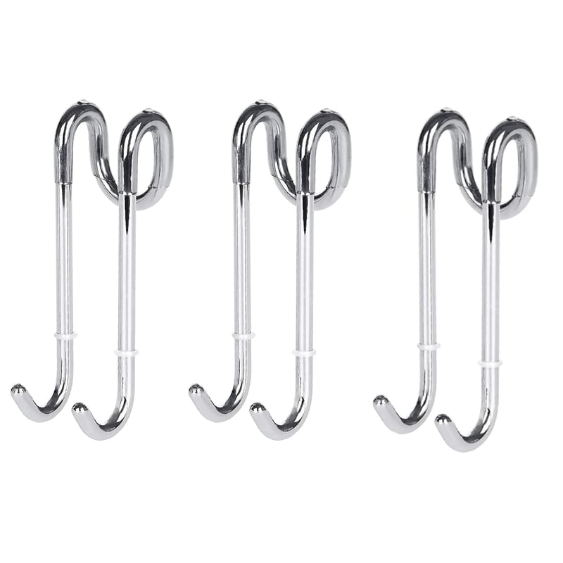 (3 sztuki) Hak prysznicowy na szklane drzwi – Niezwykle lekkie haczyki łazienkowe – Parsawan do wanny/prysznica – Do użytku jako wieszak na ręczniki