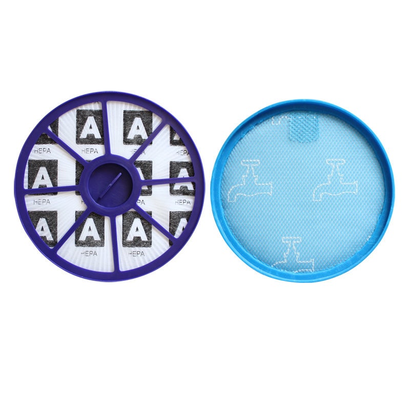 Zestaw filtrów HEPA przednich i tylnych do odkurzacza Dyson DC19 DC20 DC21, części zamienne do filtrów silnika górnych i dolnych - 2 sztuki