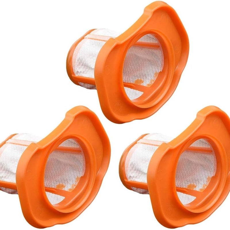 3 filtry do akumulatorowego odkurzacza ręcznego BLACK+DECKER BHHV320B BHHV320J BHHV520BF BHHV520BFP BHHV520BT BHHV520JF