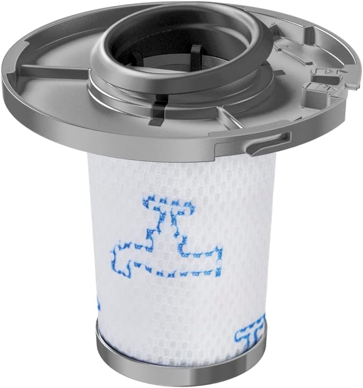 Filtr separator do odkurzacza bezprzewodowego X-Force Flex 8.60 firmy Rowenta, z możliwością mycia, biało-szary ZR009006