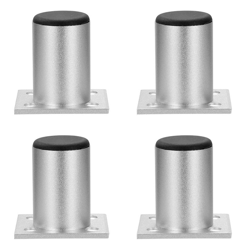 Regulowana Nóżka Meblowa Nóżki do Szafek ze Stopu Aluminium do Sofy Półki Udźwig 1 sztuka do 50 kg 100mm 4 Sztuki