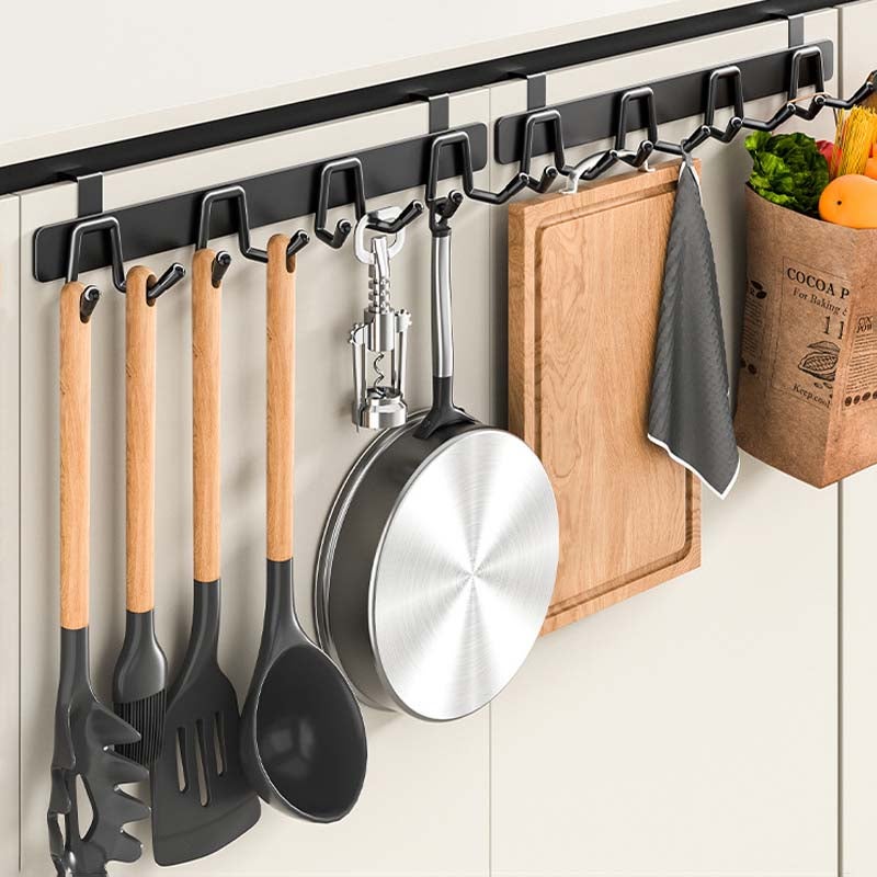 szt haczyków do szafek kuchennych stali nierdzewnej bez wiercenia solidne haczyki ręczniki przechowywanie przyborów kuchennych akcesoriów wykończenie
