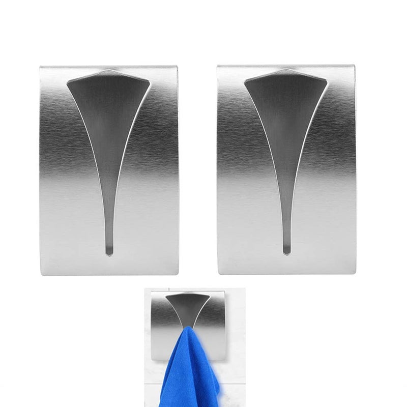 Zestaw Samoprzylepnych Wieszaków na Ścierki Kuchenne i Ręczniki Samoprzylepny Uchwyt na Ścierki Kuchenne Ścienny Wieszak na Ścierki Kuchni i Łazienki