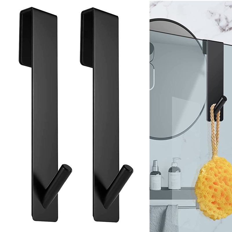 sztuki Haczyków na Drzwi Kabiny Prysznicowej Haczyki Wieszania Ręczników Bez Wiercenia Haczyk kabiny prysznicowej Haczyki drzwi kabin prysznicowych