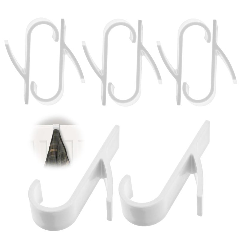 szt Okrągłe haczyki do grzejnika plastikowe haczyki do suszarki do ręczników haczyki do grzejnika szlafrok pasują wszystkich standardowych grzejników