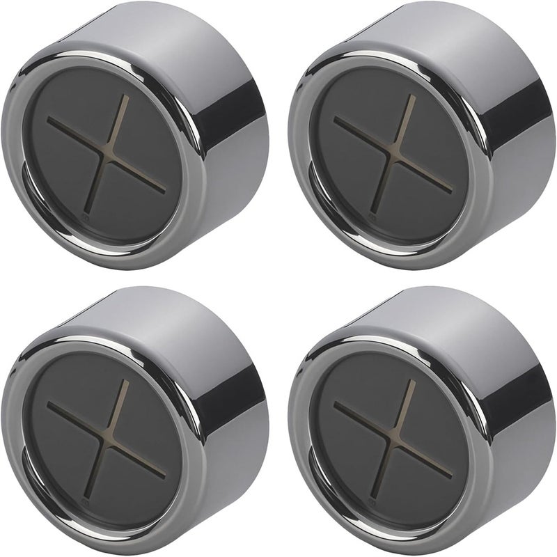 Uniwersalny wieszak na ręczniki 4 sztuki z wkładanymi hakami - praktyczne przechowywanie do łazienki i kuchni, srebrny