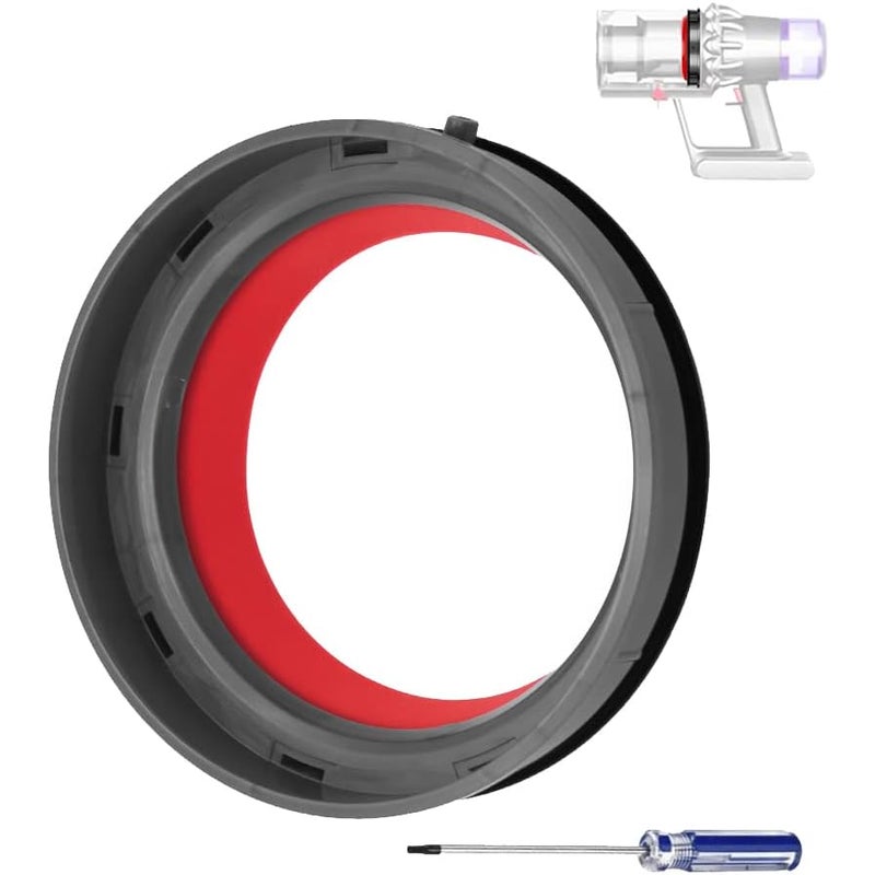 Dotyczy uszczelki do Dyson V11, pierścień uszczelniający z mocowaniem zamiennym do Dyson V15, odkurzacza Dyson V11 V15 SV14 SV15 SV22.