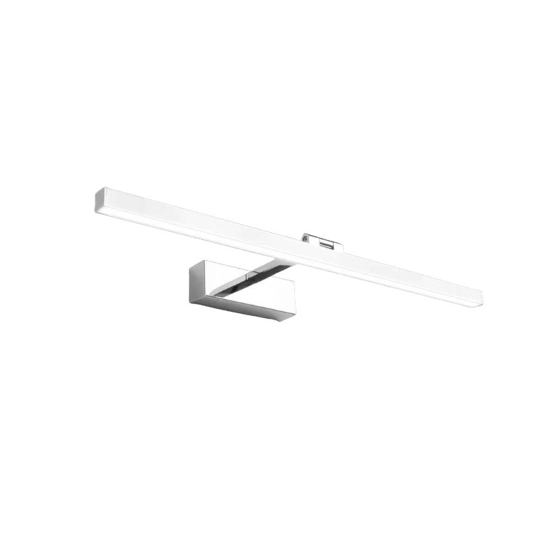 Lampa Miroir LED do łazienki 50cm, 12W, wodoodporna IP44, kinkiet do łazienki, rotacja 180°, zimne białe światło 5500K,