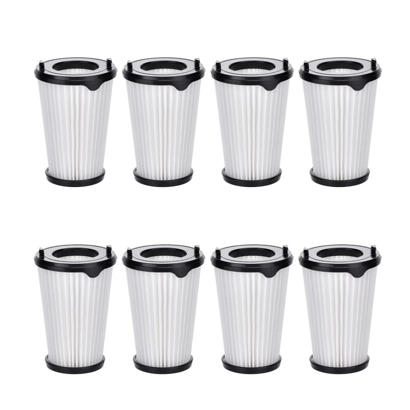 Zestaw 8 filtrów CX7 do AEG CX7 CX7-2 - Do odkurzacza AEF150 Ergorapido - Filtr zamienny do AEG CX7 wszystkich modeli CX7-2