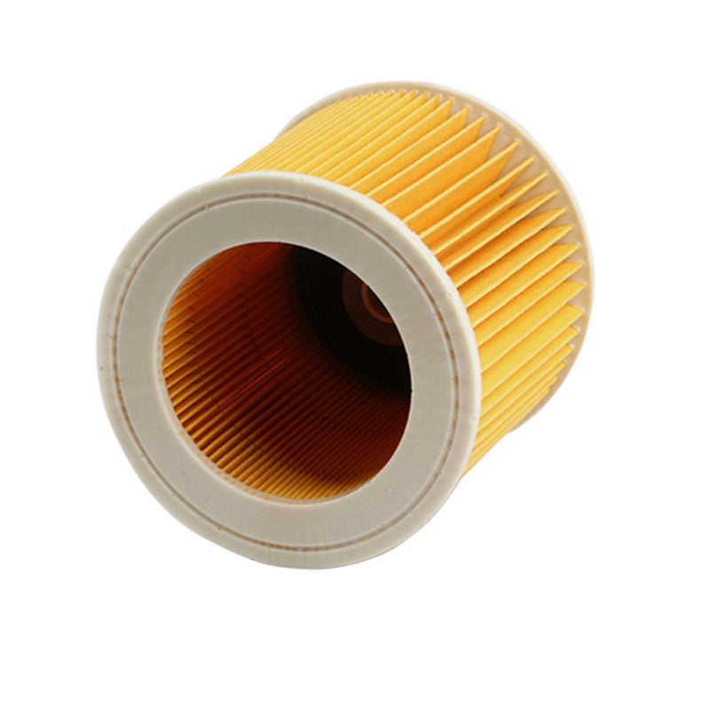 Zestaw 2 filtrów kartuszowych do Kärcher WD3 Premium, WD2, WD3, WD3P, MV2, MV3 - Filtr WD3 - Filtr zamienny do odkurzacza Kärcher 6.414-552.0/