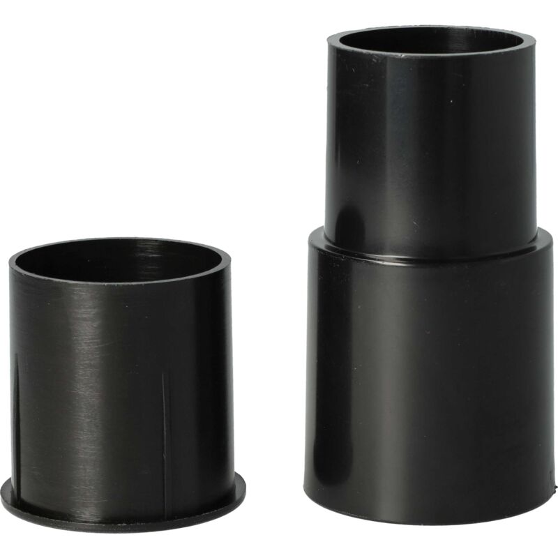 2x Adapter do odkurzacza do ssawki, rury odkurzacza / uchwytu z przyłączem 32 i 35 mm - czarny, plastik