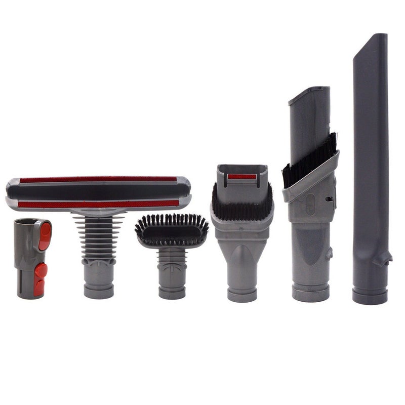Zestaw Ssawki Szczotki Akcesoria 6 szt. Odkurzacz Końcówka z Adapterem Zestaw Akcesoriów Narzędzia Do Odkurzacza do V6 V7 V8 V10 DC19 DC33 DC35 DC37