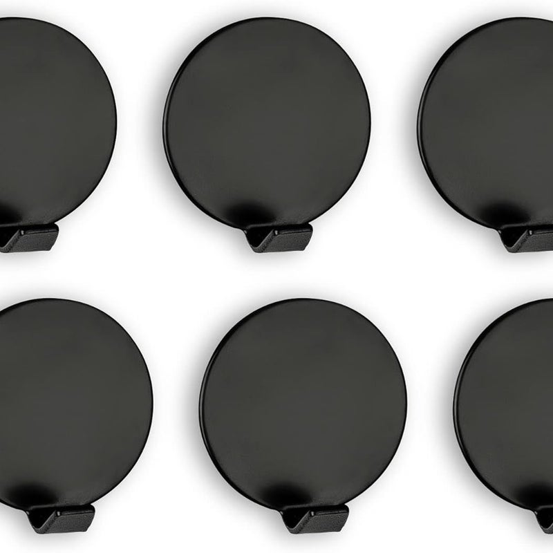 Samoprzylepne haczyki do łazienki lub kuchni zestaw haczyków ściennych bez konieczności wiercenia wieszak ręczniki stali nierdzewnej kolorze czarnym