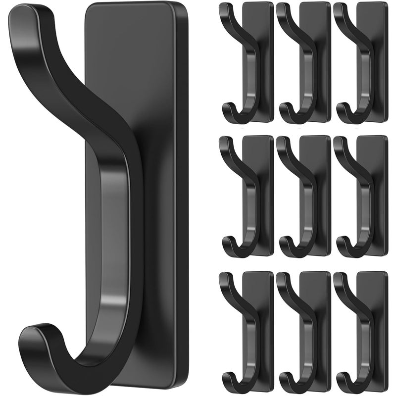 sztuk Samoprzylepny Haczyk Ścienny Wieszak Ręczniki Łazienki Uchwyt Ścierki Kuchenne Samoprzylepny Wieszak Płaszcze Mocowanie Wiercenia Wodoodporny