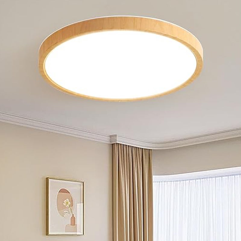 Trójkolorowa lampa sufitowa LED wpuszczana, ultracienka nowoczesna oprawa sufitowa, okrągła lampa sufitowa łazienkowa do salonu, kuchni