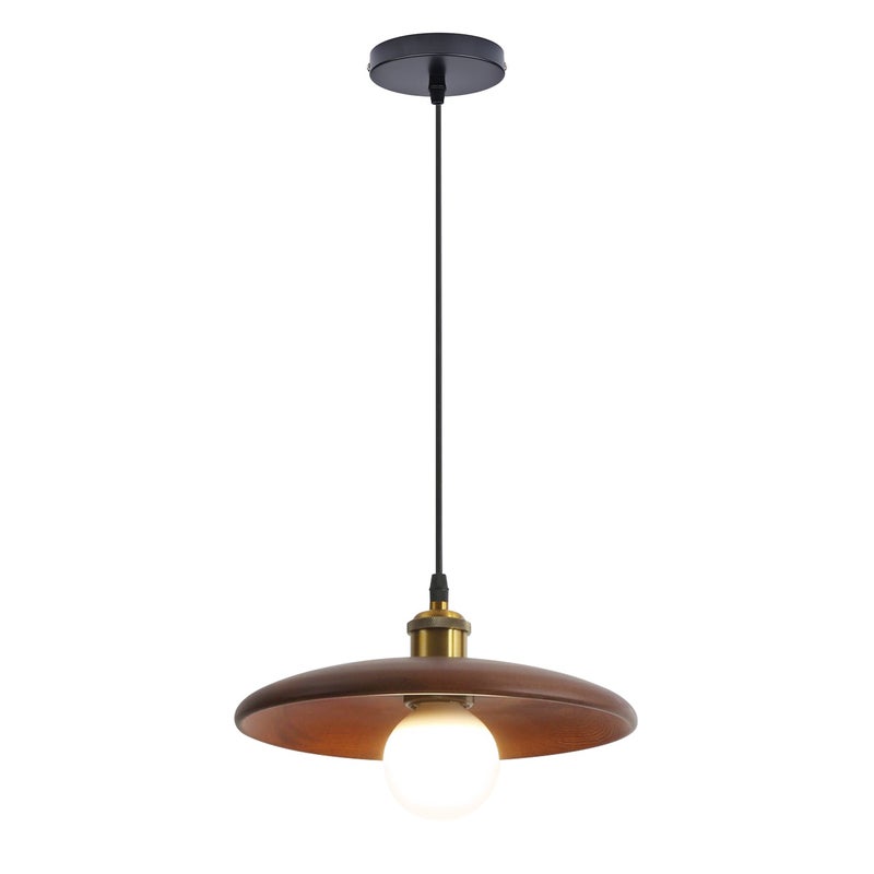 Lampa wisząca 28 cm, styl vintage, plafon retro, lampka nocna, oświetlenie wyspy kuchennej, do jadalni, sypialni (bez żarówki)