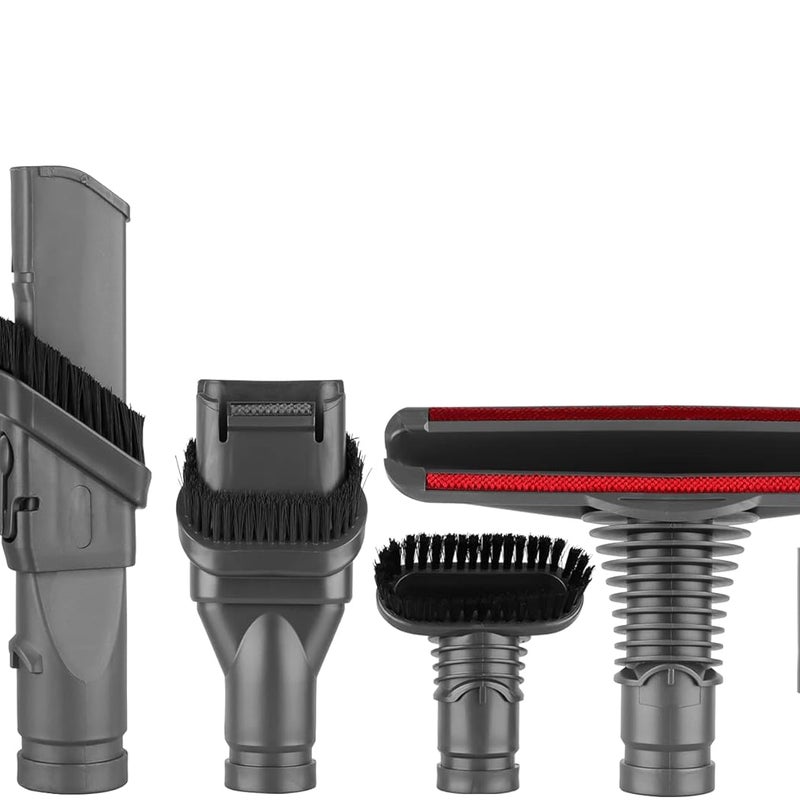 Zestaw Szczotek i Akcesoriów Dyson V7 V8 + Adapter - Kompletne Części do Bezprzewodowego Odkurzacza Dyson