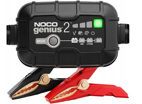 Noco GENIUS2EU 2A Battery Charger 