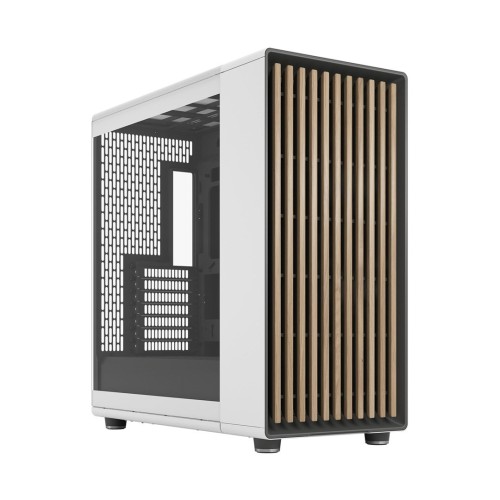 Przezroczysta obudowa Fractal Design North XL RC Chalk TG, Midi-Tower, ATX, Szkło hartowane - białe 2A07-06P