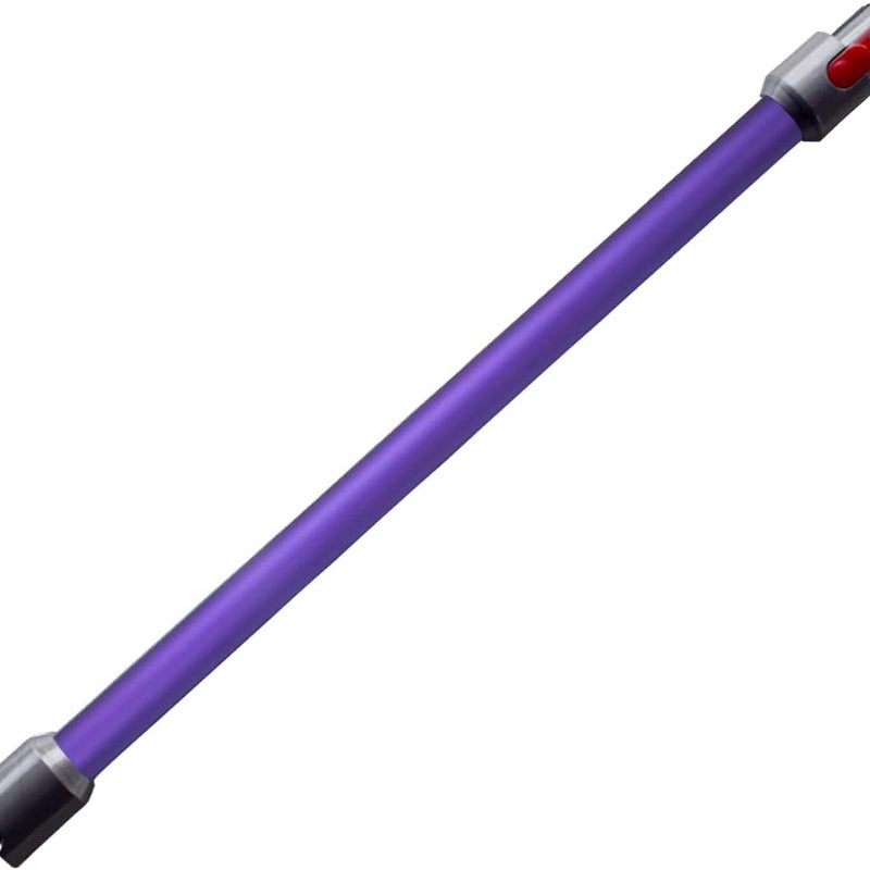 Zamienna rura przedłużająca do odkurzacza bezprzewodowego Dyson V11 V15 V10 V7 V8, aluminiowa teleskopowa rura przedłużająca (fioletowa, 72cm)