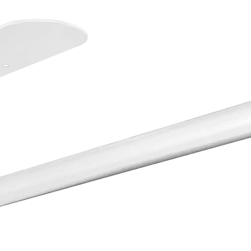 Samoprzylepny Uchwyt na Ręczniki Papierowe, Stojaki na Ręczniki Papierowe Ścienne, Uchwyt na Papier Kuchenny Ze Stali Nierdzewnej (Biały)