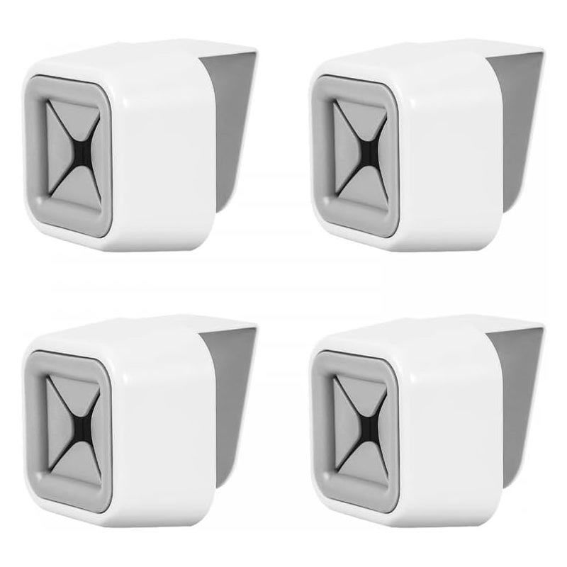 Haczyki na ręczniki kuchenne, 4 sztuki samoprzylepnych haczyków na ściereczki do naczyń, do szafki kuchennej, łazienki, domu