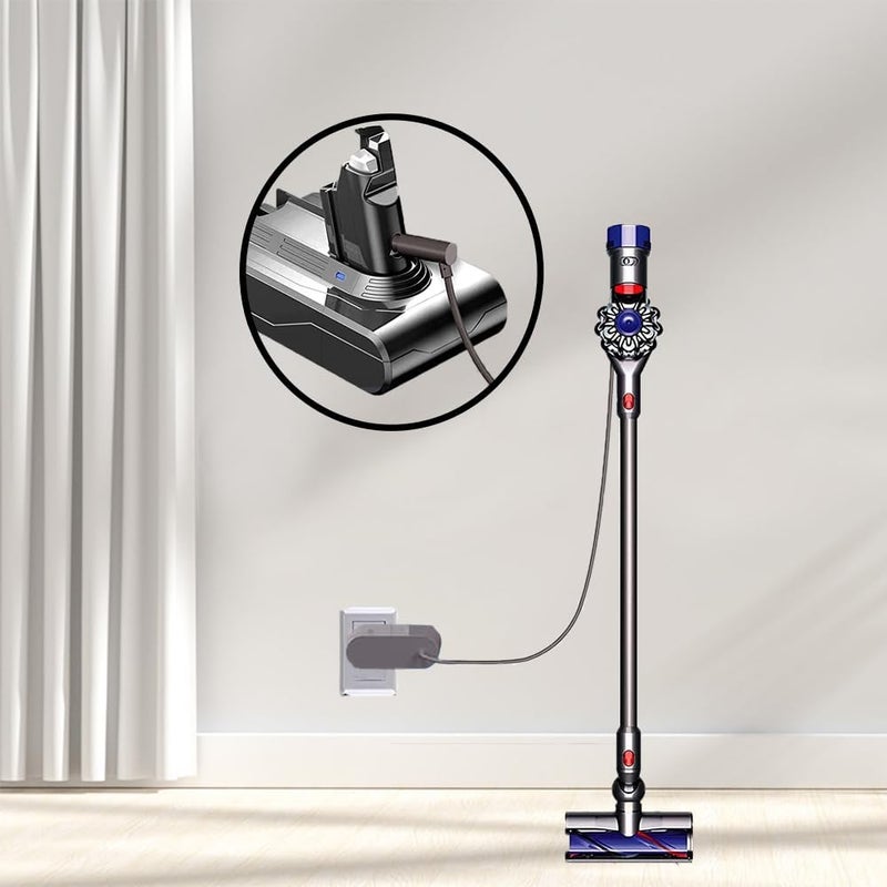 Ładowarka do Dyson V6 V7 V8, adapter do odkurzacza, szybka ładowarka 0,8 A