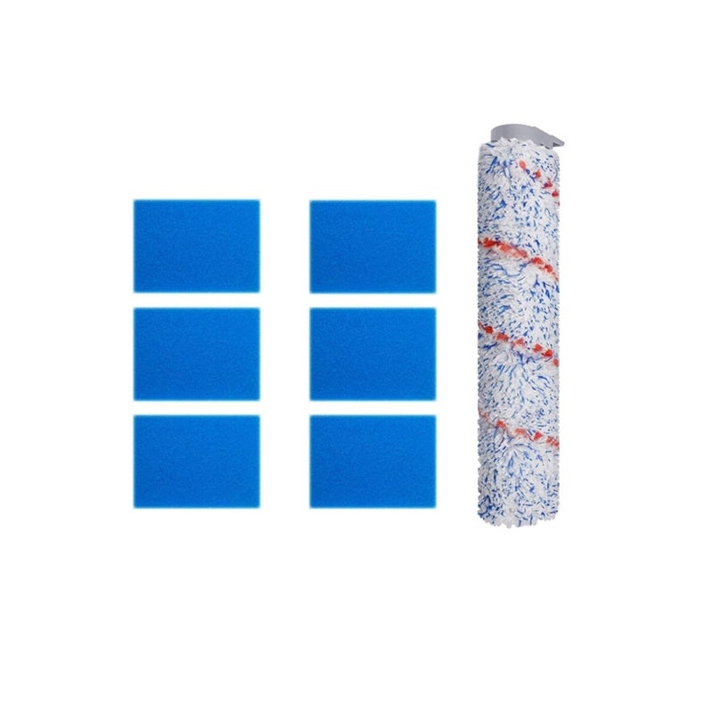 Szczotka walcowa do odkurzacza gąbka filtrująca Kompatybilna z Tineco IFloor Bezprzewodowy odkurzacz do pracy na mokro i sucho Rozmiar Zestaw