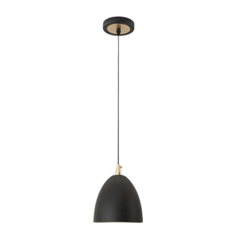 Plafon z jedną żarówką LED, 220 V, E27, światło białe, wykonany z żelaza, odpowiedni do sypialni i kawiarni