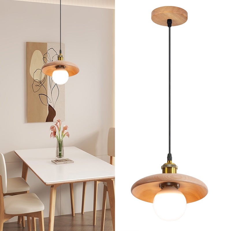 Lampa wisząca 18 cm, styl vintage, plafon retro, lampka nocna, oświetlenie wyspy kuchennej, do jadalni, sypialni (bez żarówki)