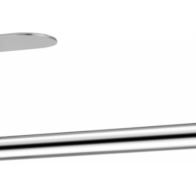 Uchwyt na ręcznik papierowy do montażu na ścianie w łazience - samoprzylepny lub przykręcany - szczotkowana stal nierdzewna