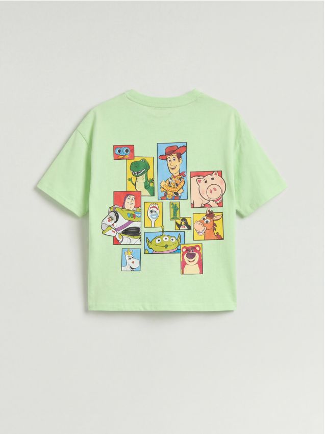 Reserved - T-shirt Toy Story - jasnozielony