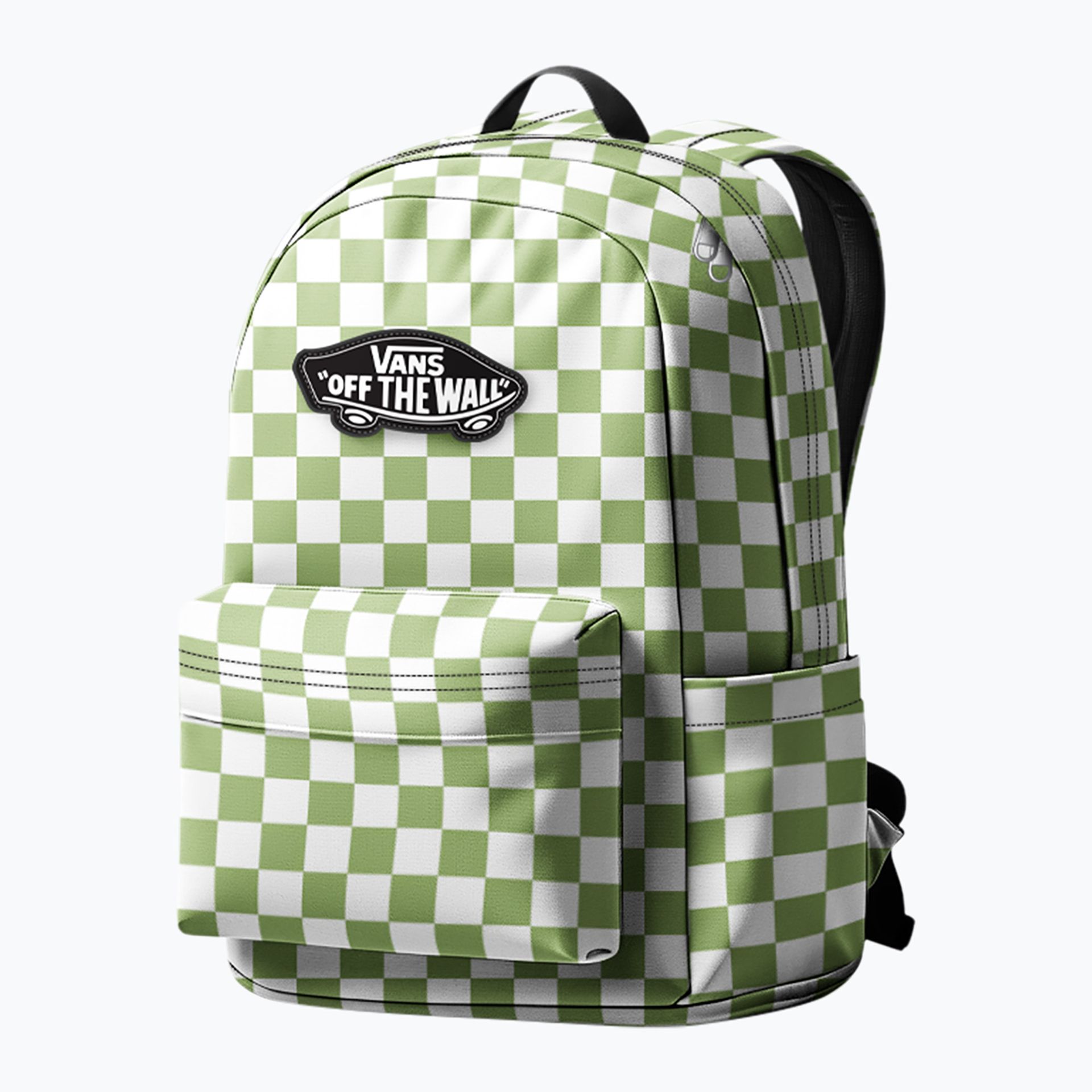 Plecak miejski dziecięcy Vans Old Skool Grom Check 18 l checkerboard lime burst WYSYŁKA W 24H 30 DNI NA ZWROT