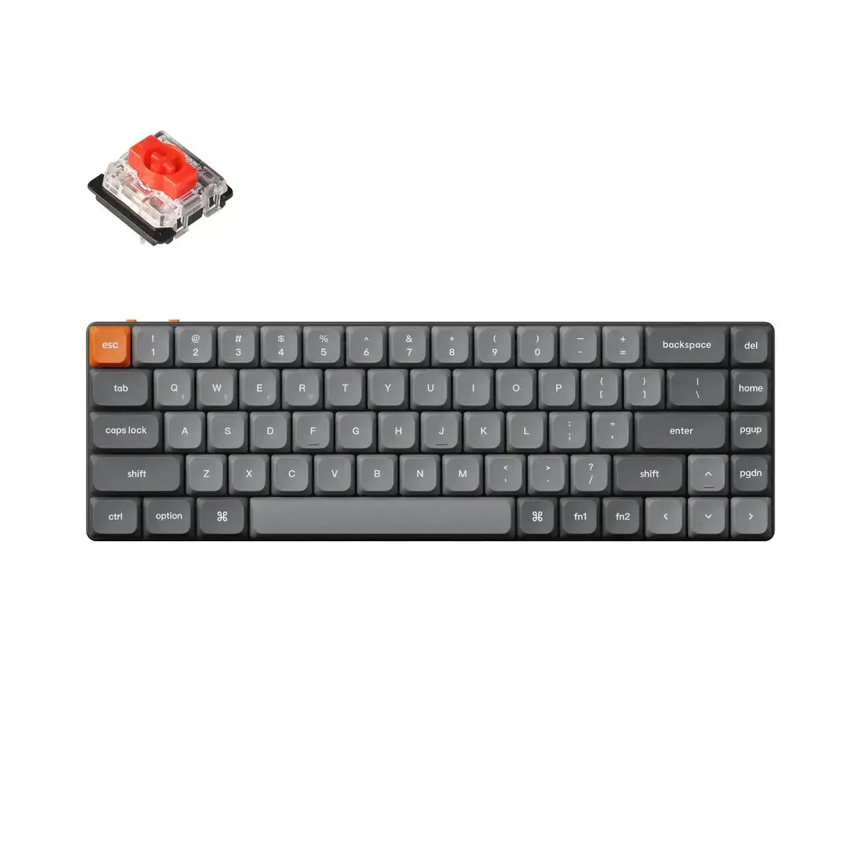 Keychron - K7 Max QMK/VIA Wireless Custom Mechanical Keyboard K7M-A1