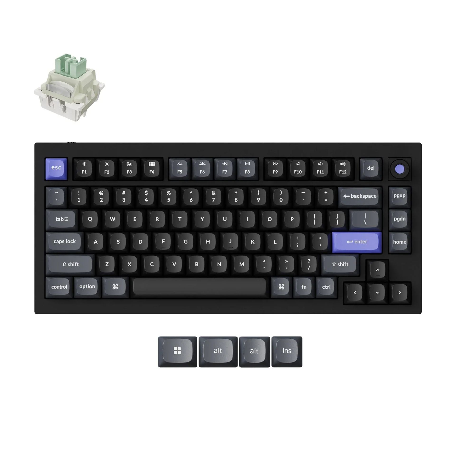 Keychron - Q1 HE 8K Magnetic Switch Keyboard Q1HW-M1