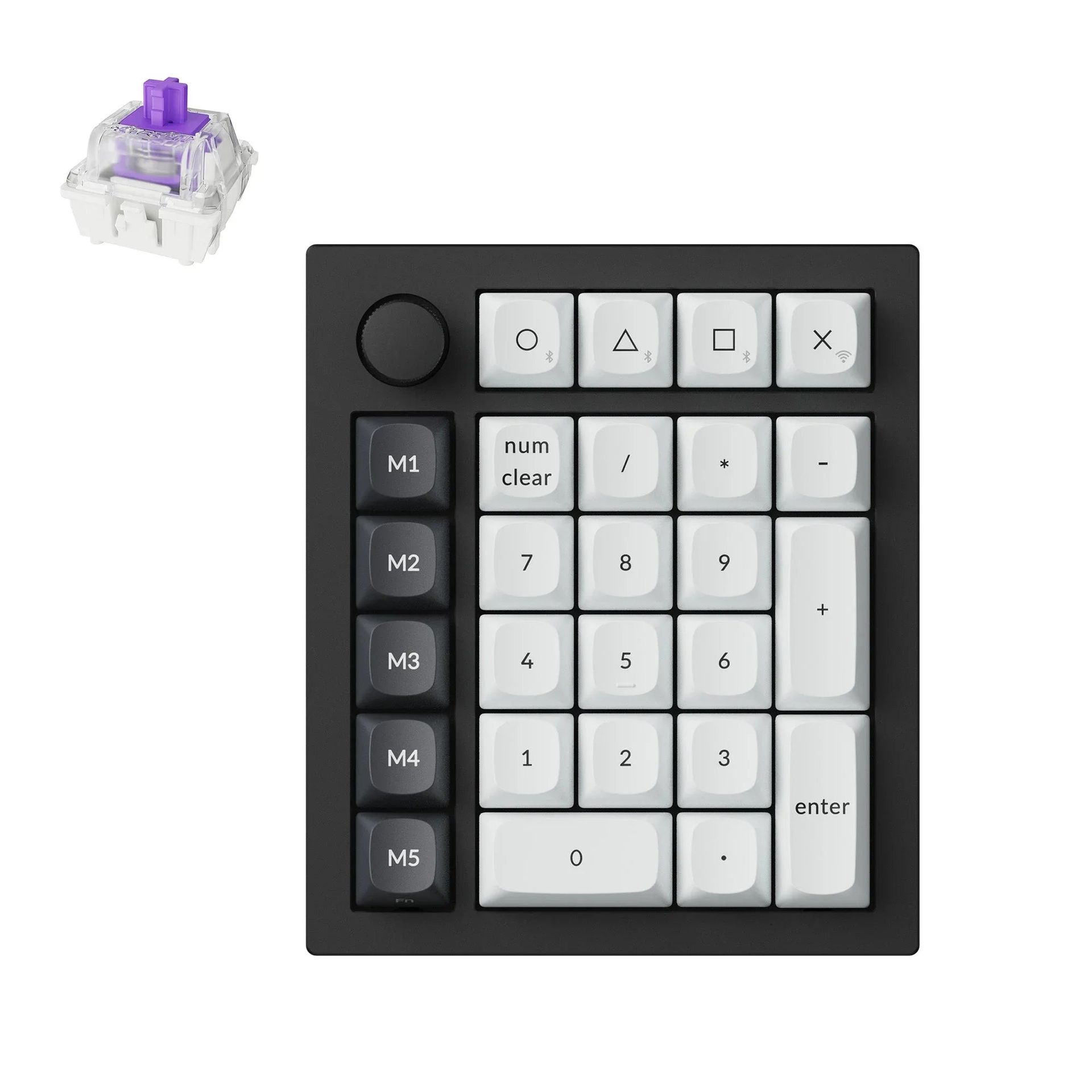 Keychron - Q0 HE QMK Wireless Custom Number Pad - Bezprzewodowy Numad Magnetyczny Q0H-M1
