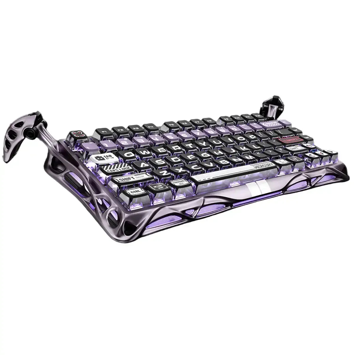 GravaStar - Mercury V75 Pro Iron Purple Wired Magnetic Keyboard GS V75 PRO_PL