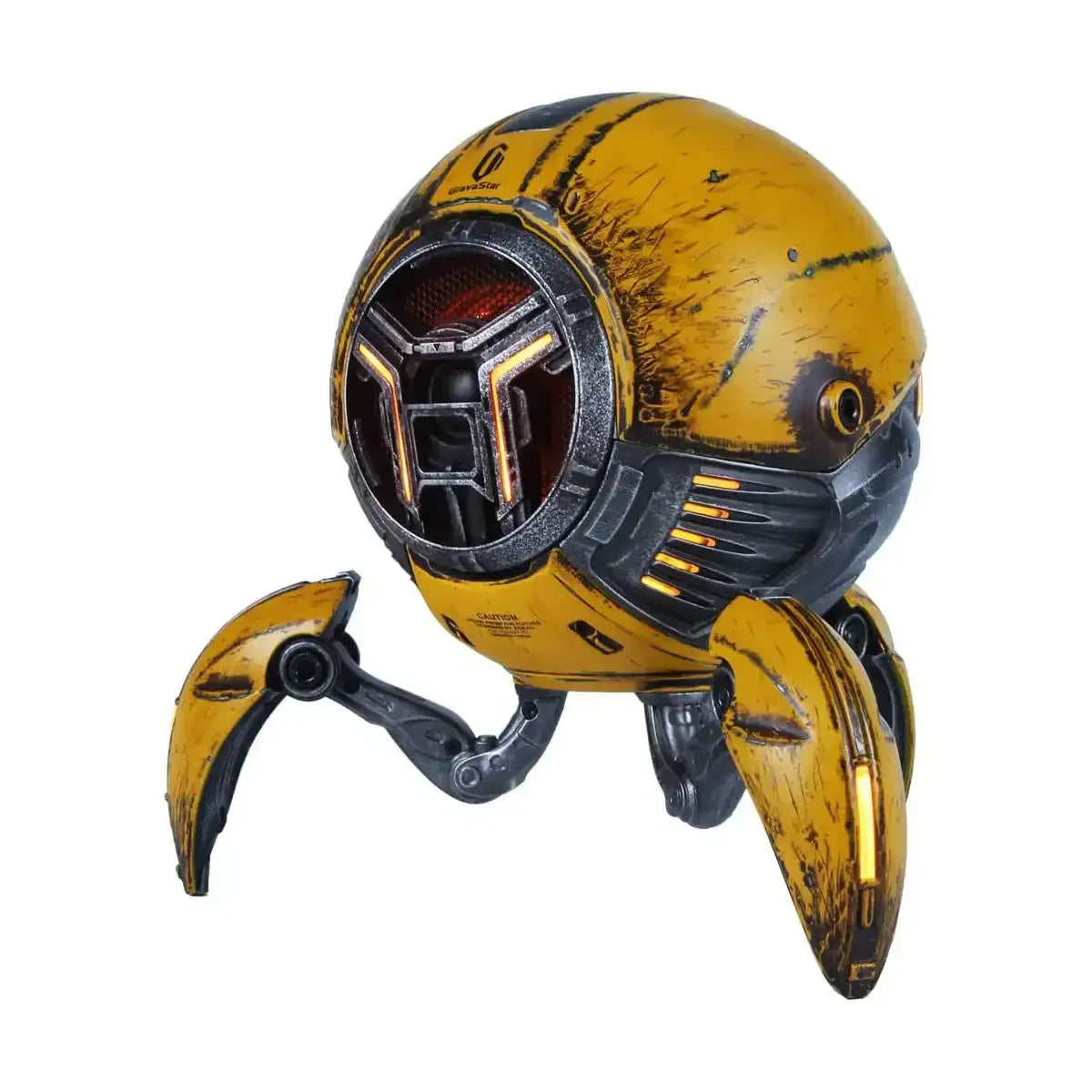 GravaStar Mars Pro Special Edition War-Damaged Yellow Wireless Bluetooth Speaker Bezprzewodowy Głośnik Bluetooth