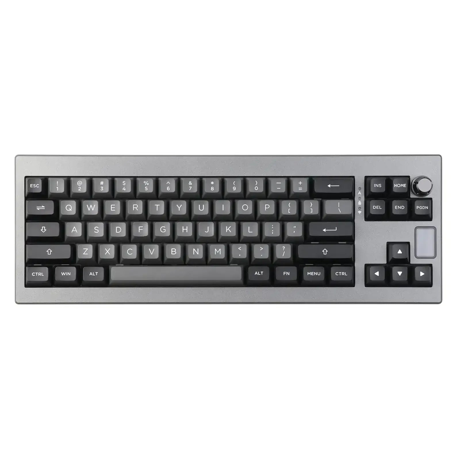Epomaker - Shadow-X 70% Gasket Mount Hot Swappable Wired/Wireless Keyboard SHADOWXBSYLW