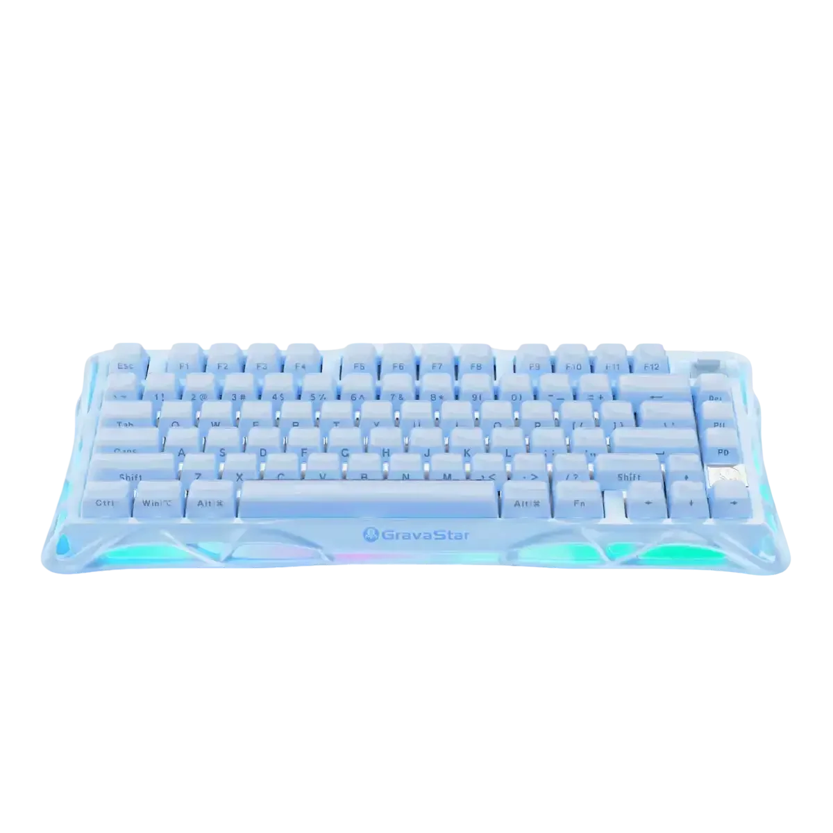 GravaStar - Mercury K1 Ice Blue Wireless Mechanical Keyboard GS K1_BLU