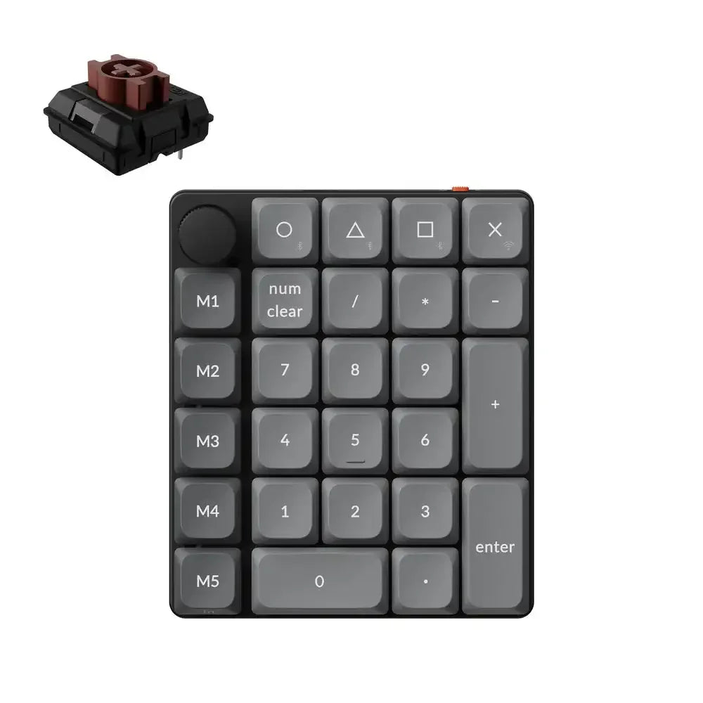 Keychron - K0 Max QMK Wireless Custom Number Pad K0M-H3