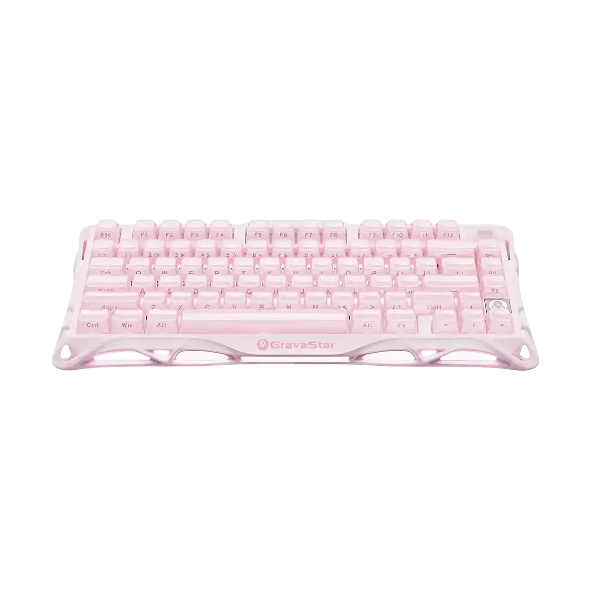 GravaStar - Mercury K1 Sakura Pink Wireless Mechanical Keyboard GS K1_P_PNK