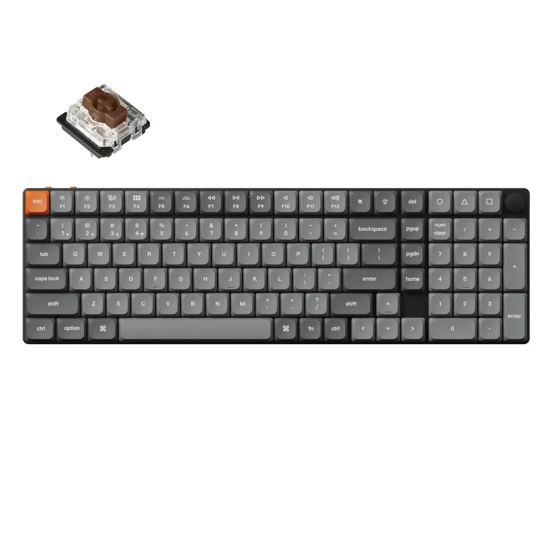 Keychron - K17 Max QMK Wireless Custom Mechanical Keyboard K17M-A3