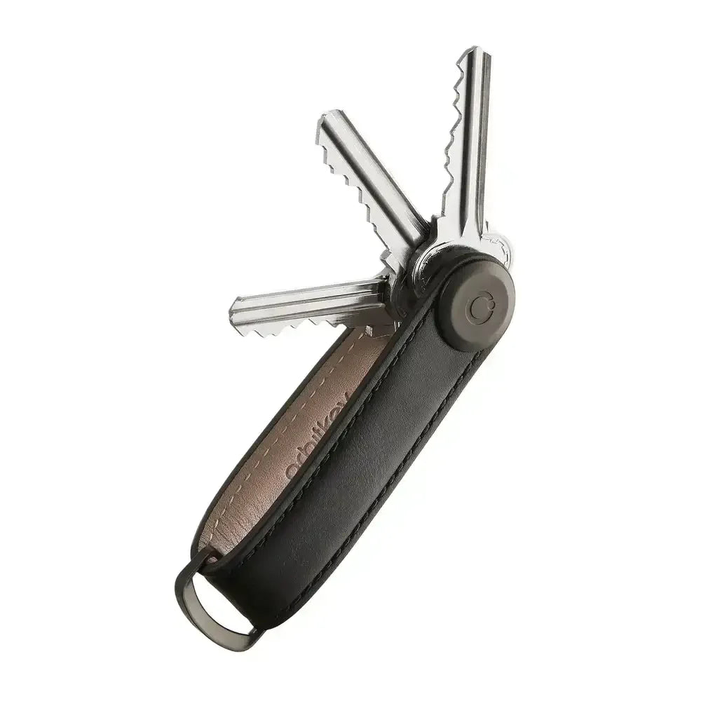 Orbitkey - Key Organiser Leather - Organizer do Kluczy Skórzany LTHO-2-BKBKBK