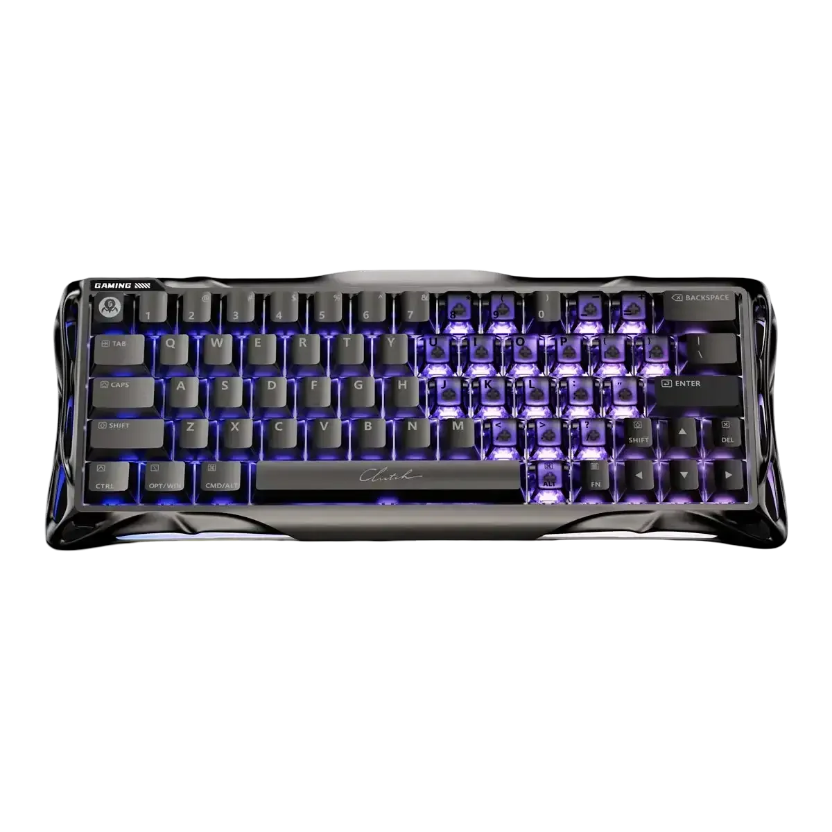 GravaStar - Mercury V60 Pro Deluxe Edition Magnetic Keyboard GS V60 PRO_XTAL_BLK